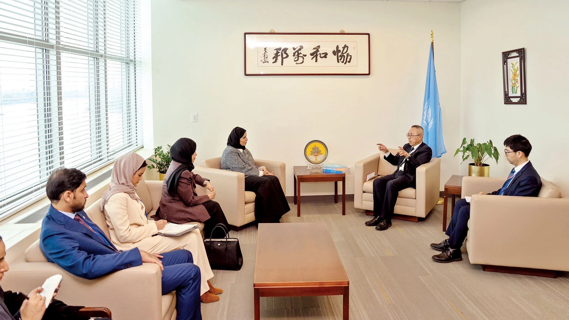 Qatar reviews the implementation of the sustainable development agenda