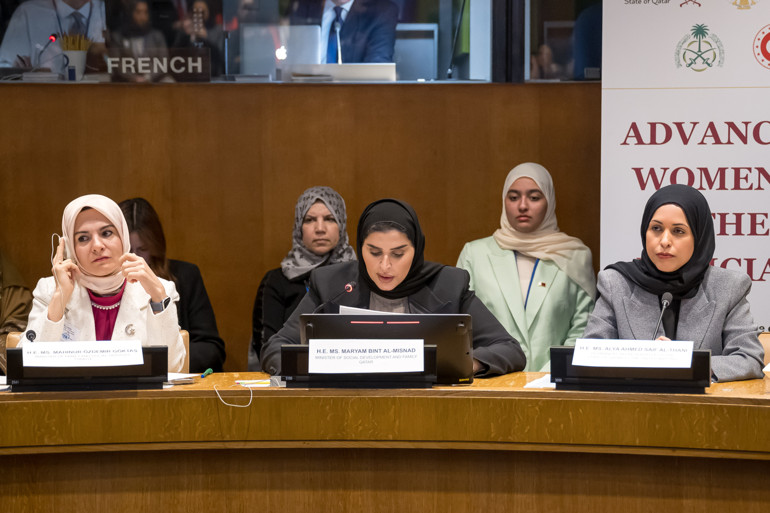 Social Development Minster wrapped up Qatar’s participation in the 68th Session of the Commission on the Status of Women (CSW68