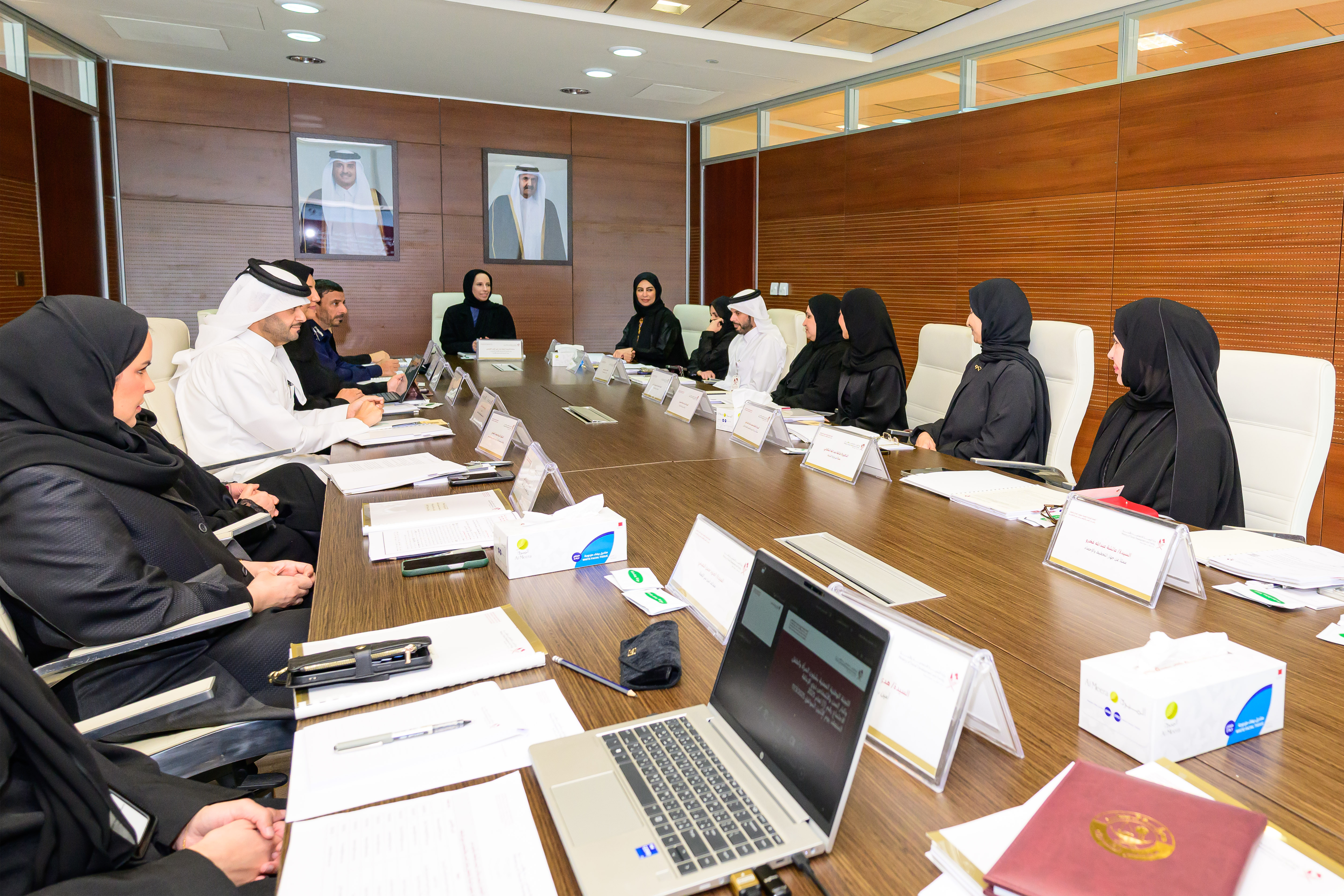 وزير التنمية الاجتماعية والأسرة تترأس اجتماع اللجنة الوطنية المعنية بالمرأة والطفل وكبار القدر والأشخاص ذوي الإعاقة