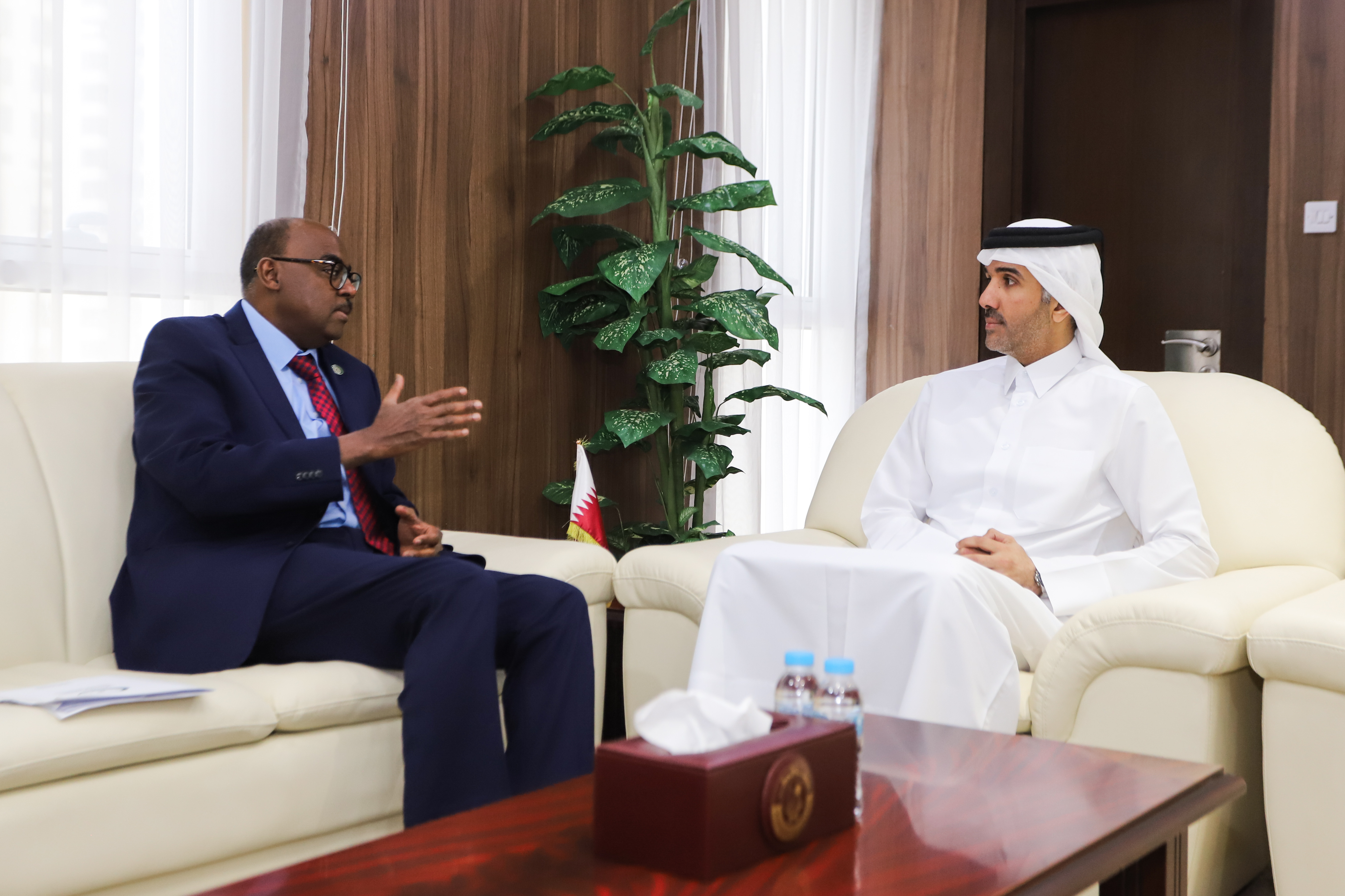 Assistant Undersecretary for Social Development Affairs Meets OIC Assistant Secretary-General