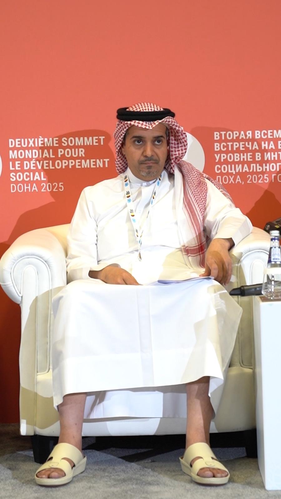 مدير التخطيط والجودة بالتنمية الاجتماعية يناقش استراتيجية الوزارة الوطنية في القمة العالمية الثانية للتنمية الاجتماعية