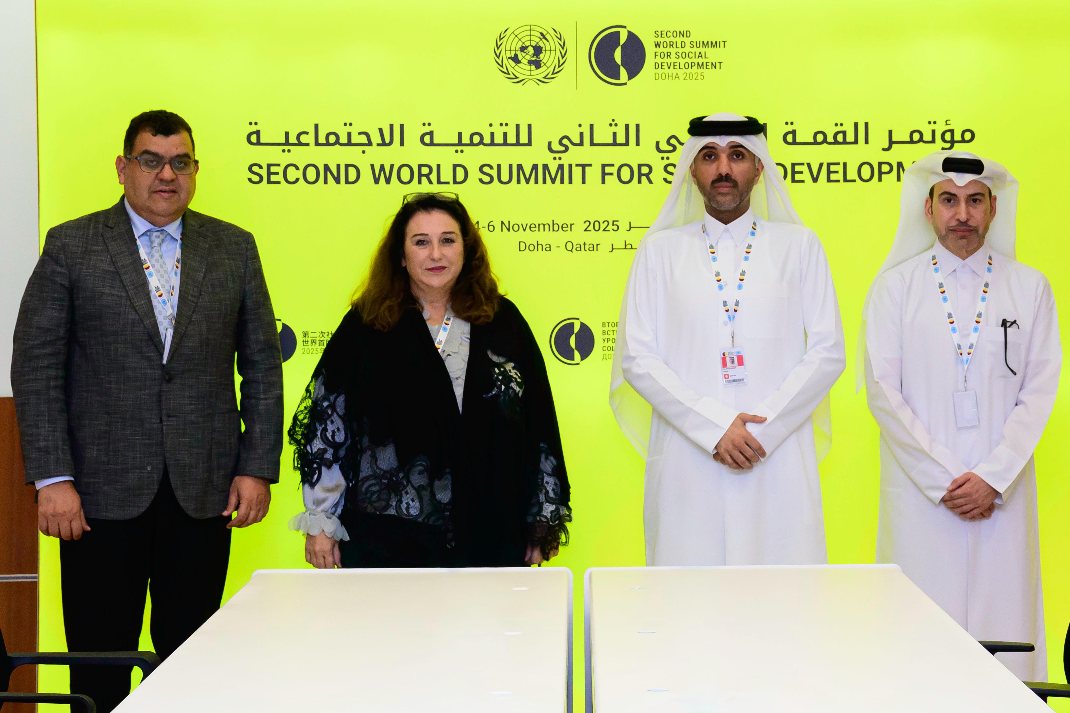 لقاءات ثنائية للوكيل المساعد لشؤون التنمية الاجتماعية لبحث التعاون في مجالات الإسكان والتنمية السكانية