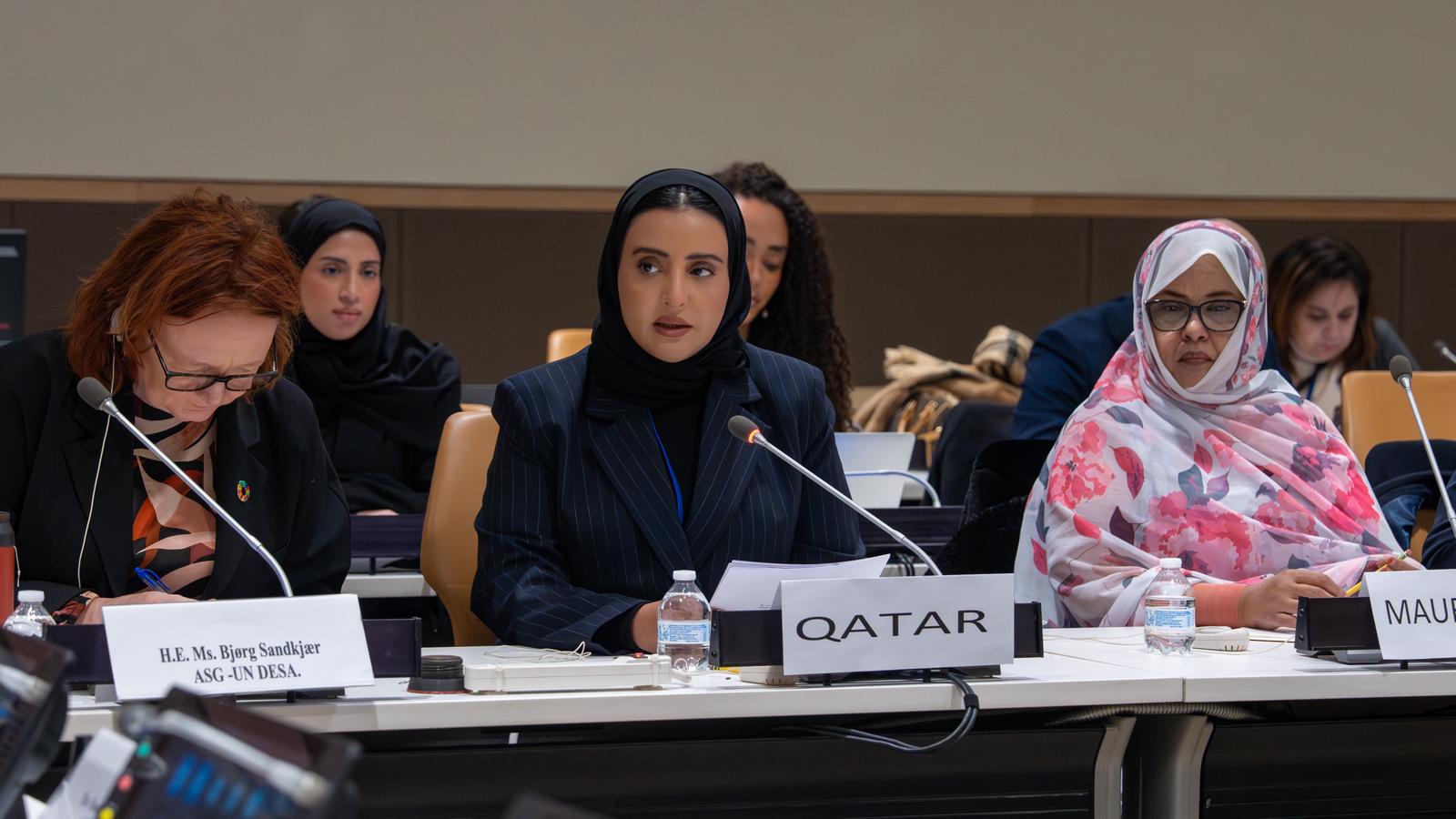 MSDF Undersecretary Showcases Its Experience in Inclusive Social Development at UN